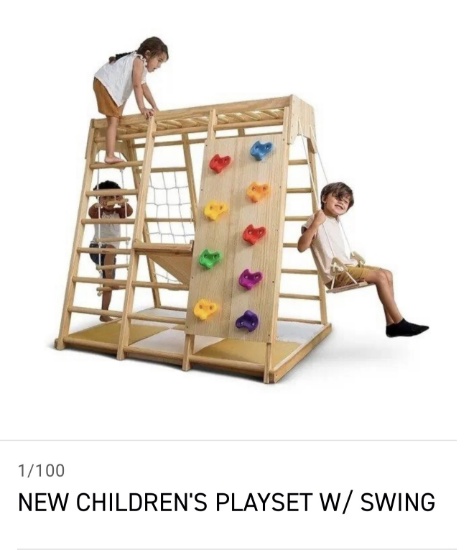 NEW CHILDREN'S PLAYSET