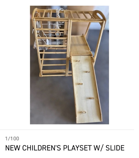 NEW CHILDREN'S PLAYSET