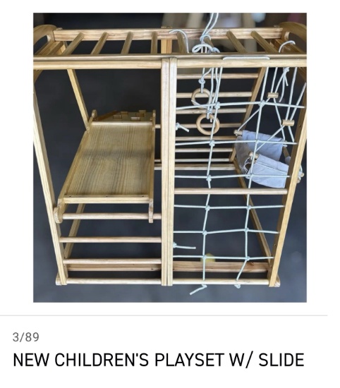 NEW CHILDREN'S PLAYSET