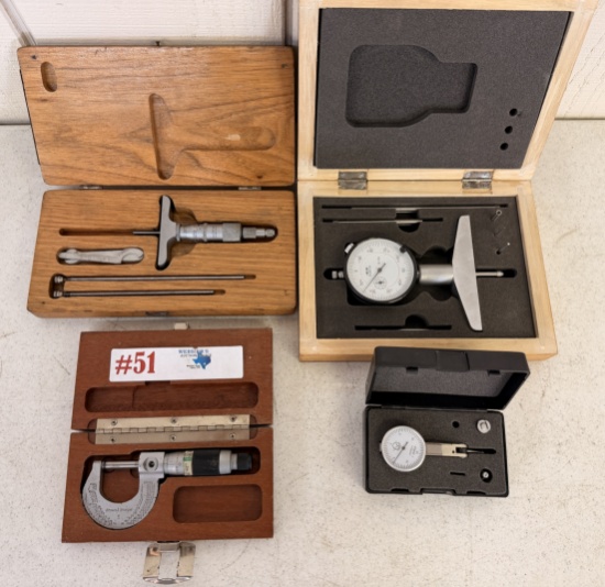 LOT OF GAGES, BROWN & SHARPE