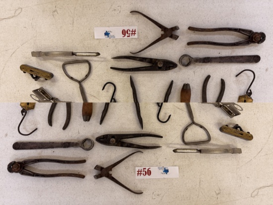 LOT OF ANTIQUE TOOLS