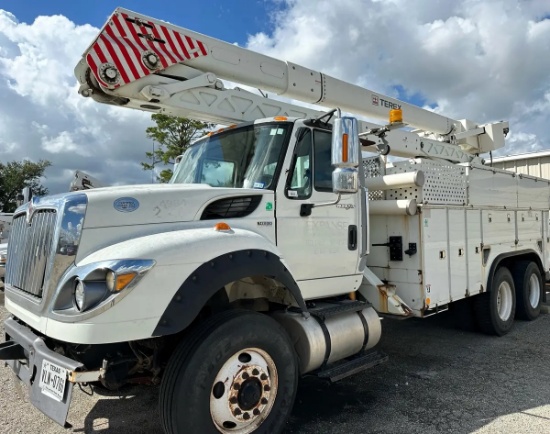2012 International Bucket Truck W/ Terex Boom