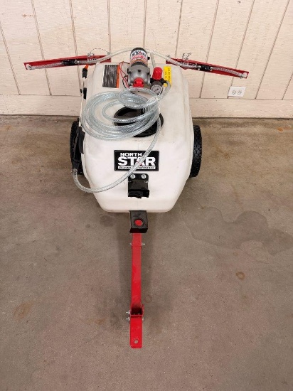 North Star Tow-Behind Pressure Sprayer Tank W/ Pump