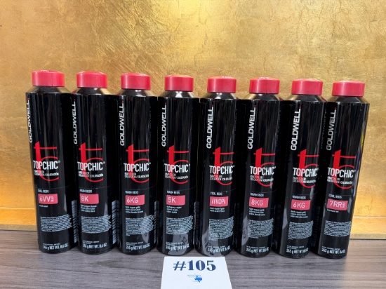 (8) GOLDWELL TOPCHIC COLOR