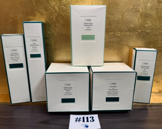 (6) PCS ORIBE ETERNAL CURLS HAIR CARE SET