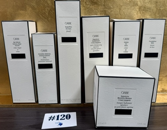(7) ORIBE SIGNATURE HAIRCARE PRODUCTS