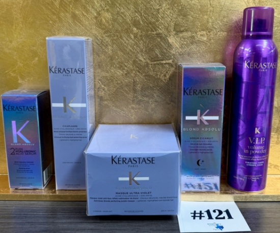 (5) PCS KERASTASE BLOND ABSOLU BLONDE HAIRCARE