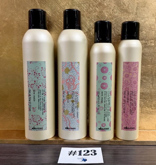 (4) DAVINES ESSENTIAL HAIRCARE