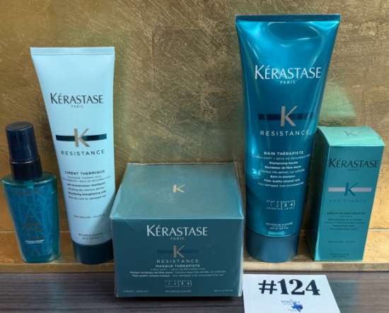 (5) KERASTACE RESISTANCE THERAPISTE DAMAGED HAIR REPAIR COLLECTION