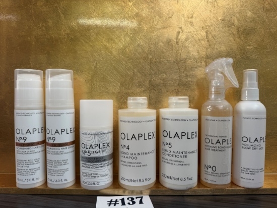 (7) OLAPLEX PROFESSIONAL HAIRCARE PRODUCTS