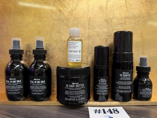 (7) PCS OF DAVINES HAIR CARE COLLECTION