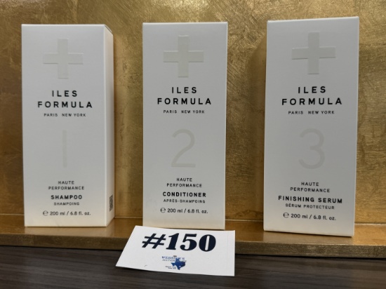 ILES FORMULA COMPLETE 3-STEP LUXURY HAIR CARE SYSTEM