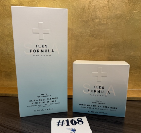 (2) ILES FORMULA LUXURY HAIR & BODY CARE