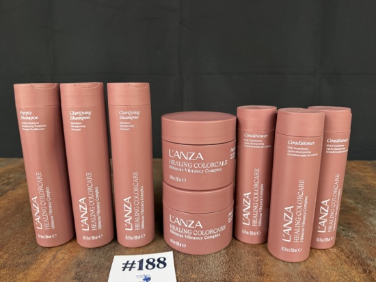(8) L'ANZA HEALING COLORCARE PRODUCTS