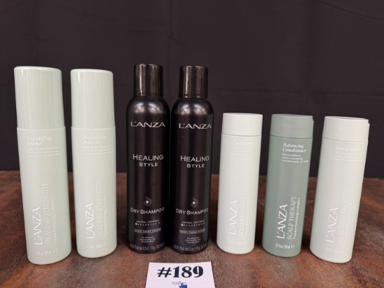 (7) L'ANZA MOISTURE HAIR CARE PRODUCTS