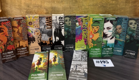 (16) Pulp Riot Hair Color - Green Shades