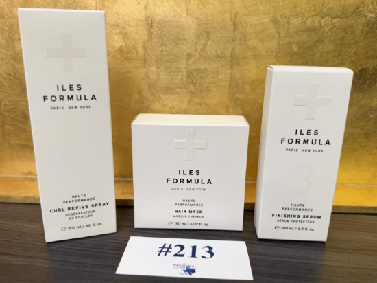 ILES FORMULA COMPLETE 3-STEP LUXURY HAIR CARE SYSTEM