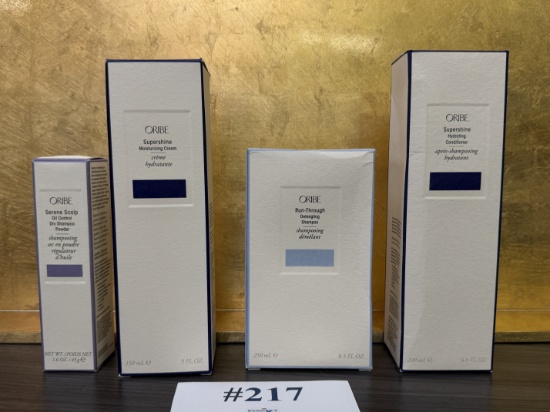 (4) ORIBE LUXURY HAIRCARE PRODUCTS