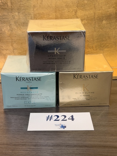 (3) Kerastase Treatment Masques