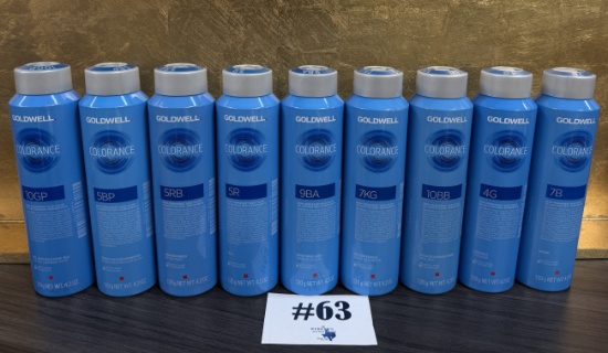 (9) Goldwell Colorance Color