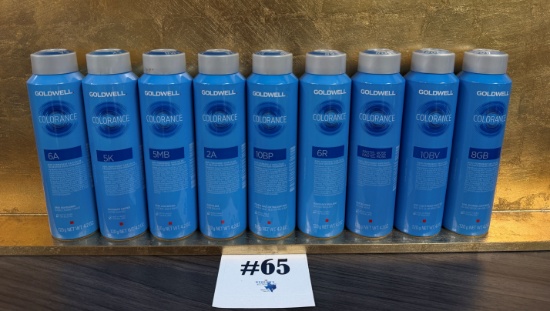(9) GOLDWELL COLORANCE COLOR