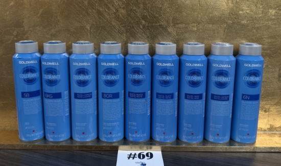 (9) GOLDWELL COLORANCE COLOR