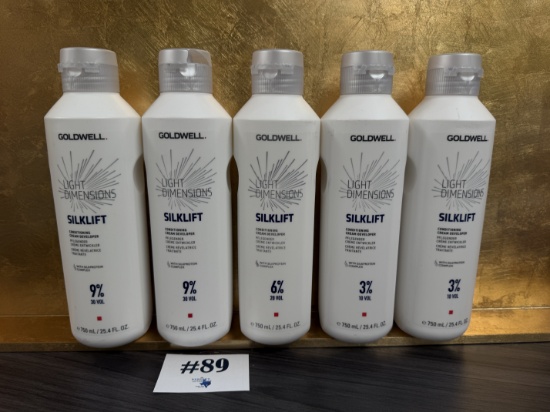(5) Goldwell Light Dimensions Silklift Developer