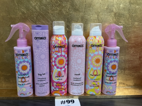 (6) AMIKA PROFESSIONAL HAIRCARE & STYLING
