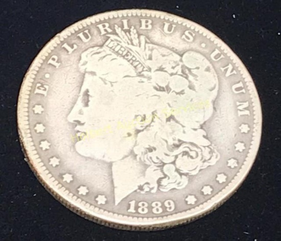 1889-0 $1 Morgan Silver Dollar Coin