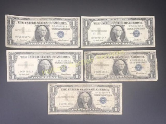 5 - Silver Certificates-Series 1957