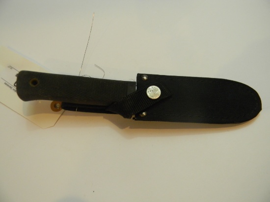 Carbon V Knife And Sheath (made In The Usa)
