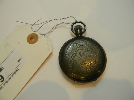 Rare Antique A.W.W. Co. Waltham Coin Silver Pocket Watch - 31212 (1857 Model)