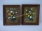 Pair Of Signed, Framed Floral Oil Paintings