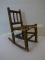 Small Child's Wood Rocking Chair