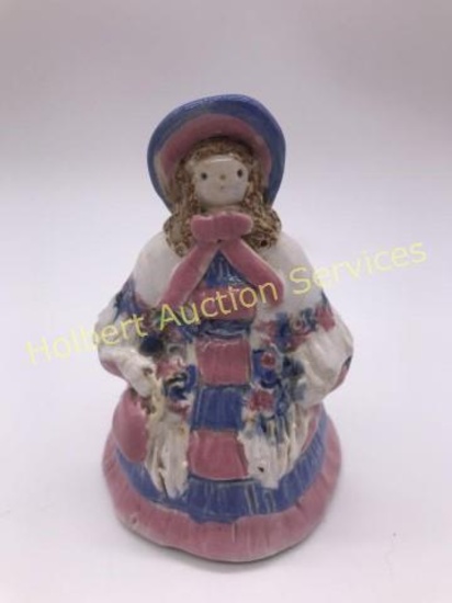 Overbeck Pottery Lady Figurine - Cambridge, In