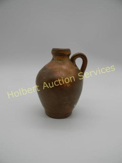 Small Rust Colored Contemporary Pottery Jug