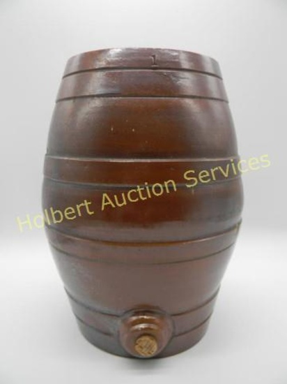Antique Stoneware Keg Barrel