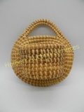 Charleston Handmade Sweet Grass Wall Basket