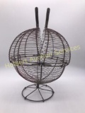 Vintage Wire Egg Basket