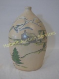 Rare Signed Robert Brown, Brown's Pottery Jug