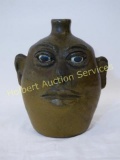 Signed Lanier Meaders Face Jug - Rare