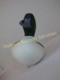 Signed Patrick Vincent Wood Duck Decoy