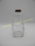 Vintage Snow Crest Bear Bank Bottle With Original