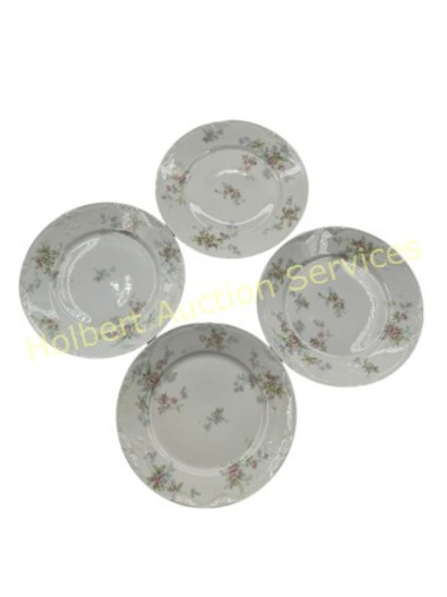 Set Of 4 Early Haviland Limoges France Salad Plate