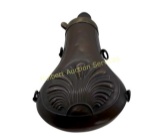 Antique Brass Powder Flask
