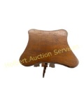 Small Arts & Crafts Folk Art Table With Carvings