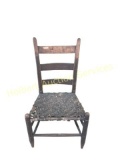 Split Oak Bottom Mule Ear Chair