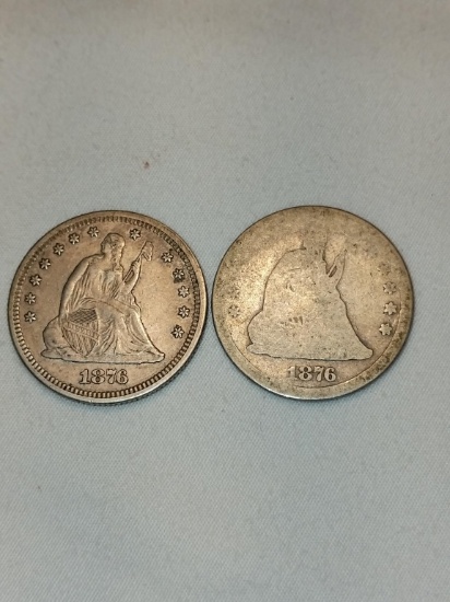 1876 Quarters