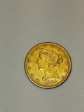 1882 Five Dollar Gold Coin