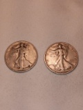 1937 Liberty Standing Half Dollars